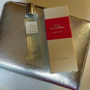 Givenchy makeup bag/ perfume NWOT